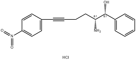(1R,2R) -2-amino-6-(4-nitrophenyl)-1-phenylhex-5-yn-1-olhydrochloride