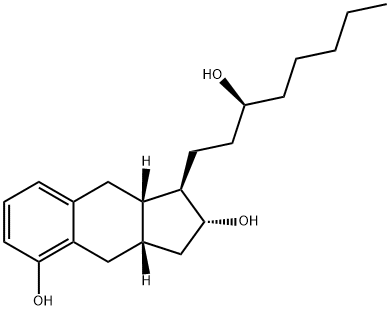 (1R,2R,3aS,9aS)-2,3,3a,4,9,9a-Hexahydro-1-[(3S)-3-hydroxyoctyl]-1H-benz[f]indene-2,5-diol.
