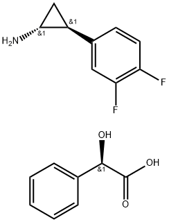 (1R,2S) -2-(3,4-Difluorophenyl)cyclopropanaminum (2R)-Hydroxy(phenyl)ethanoate