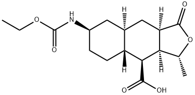 (1R,3aR,4aR,8aR,9S,9aR) -1-methyl-3-oxodecahydro-3H-spiro[naphtho[2,3-c]furan-6,2'-[1,3]dioxolane]-9 -carboxylic acidum