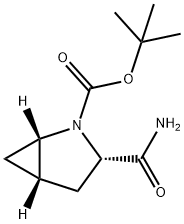 (1S,3S,5S)-3-(Aminocarbonyl)-2-azabicyclo[3.1.0]hexane-2-acidi carboxylici tert-butyl ester