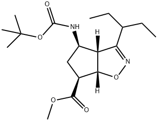 (1S-4R)-4-[[(1,1-diMethylethoxy)carbonyl]aMino]- 2-Cyclopentene-1-carboxylicum acidum Methyl ester