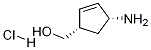 (1S,4R)-(4-Aminocyclopen-2-enyl) methanolum hydrochloridum