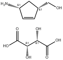 (1S-cis) -4-Amino-2-cyclopentene-1-methanolum D-hydrogenium tatrate