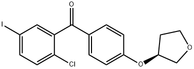 (2-Chloro-5-iodophenyl)[4-[[[(3S)-tetrahydro-3-furanyl]oxy]phenyl]methanone