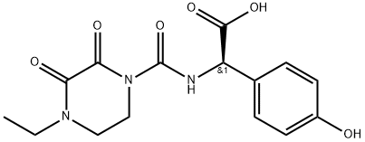 (2R)-2-[(4-Ethyl-2,3-dioxopiperazinyl)carbonylaminum]-2-(4-hydroxyphenyl)acidi acetici