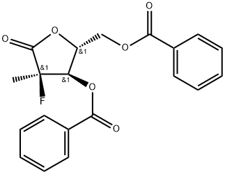 -4-fluoro-4-methyl-5-oxotetrahydrofuran-2-yl) methyl benzoate