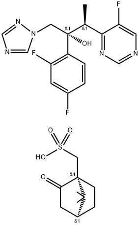(2R,3S)-2-(2,4-Difluorophenyl)-3-(5-fluoropyriMidin-4-yl)-1-(1H-1,2,4-triazol-1-yl)-2-butanol L. (-)-CaMphorsulfonate