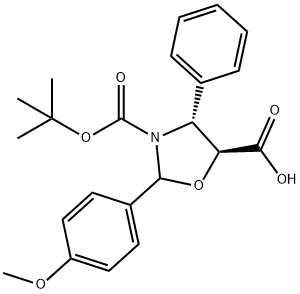 (2R,4R,5S) -3-(tert-butoxycarbonyl) -2-(4-methoxyphenyl) -4-phenyloxazolidine-5-carboxylicum
