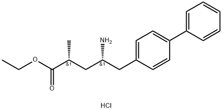 (2R,4S) -4-Amino-5-(biphenyl-4-yl) -2-methylpentanoicum acidum ethyl niensis hydrochloridum
