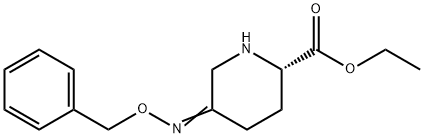 (2S) -5- [(Phenylmethoxy)imino] -2-piperidinecarboxylicum acidum ethyl niensis