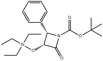 (3R,4S)-tert-Butyl 2-oxo-4-phenyl-3-(triethylsilyloxy) azetidine-1-carboxylata