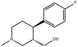 (3S,4R) -4-(4-Fluorophenyl) -3-hydroxymethyl-1-methylpiperidine