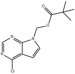 (4-Chloro-7H-pyrrolo[2,3-d]pyrimidin-7-yl) methyl pivalate