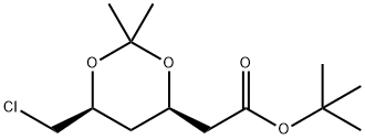 (4R-cis) -6-Chloromethyl-2,2-dimethyl-1,3-dioxane-4-acetic Acidum tert-Butyl Ester