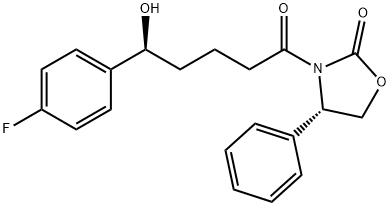 (4S) -3-[(5R)-5-(4-FLUOROPHENYL)-5-HYDROXYPENTANOYL]-4-PHENYL-1,3-OXAZOLIDIN-2-ONE