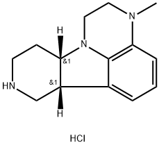 (6bR,10aS)-3-Methyl-2,3,6b,7,8,9,10,10a-octahydro-1H-pyrido[3',4':4,5]pyrrolo[1,2,3- de] quinoxaline hydrochloride