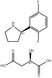 (R) -2-(2,5-difluorophenyl) pyrrolidine