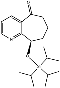 (R) -9-((triisopropylsilyl)oxy)-6,7,8,9-tetrahydro-5H-cyclohepta[b]pyridin-5-onehydrochloride