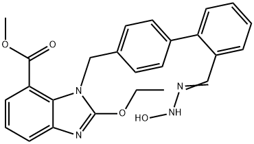 (Z)-Methyl 2-ethoxy-3-((2'-(N'-hydroxycarbaMiMidoyl) biphenyl-4-yl)Methyl)-3H-benzo[d] iMidazole-4-carboxylatum