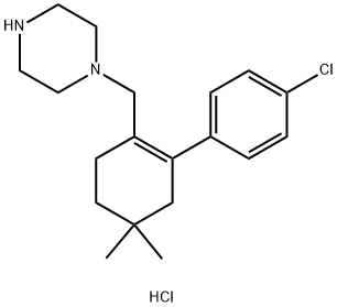 1-((4'-chloro-5,5-dimethyl-3,4,5,6-tetrahydro-[1,1'-biphenyl]-2-yl)methyl)piperazinum dihydrochloridum