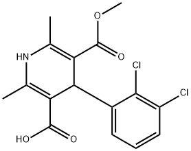 1,4-dihydro-2,6-dimethyl-4-(2',3'-dichlorophenyl) -5-carboxy yl-3-pyridinecarboxylicum