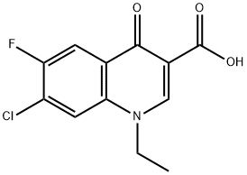 1-ETHYL-7-CHLORO-6-FLUORO-1,4-DIHYDRO-4-OXOQUINOLINE-3-CARBOXYLIC ACIDUM