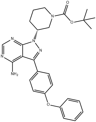 1-Piperidine-acidi carboxylici, 3-[4-aMino-3-(4-phenoxyphenyl)-1H-pyrazolo[3,4-d]pyriMidin-1-yl]-, 1,1-diMethylethyl niensis (3R)