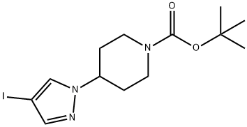 1-Piperidine-acidi carboxylici, 4-(4-iodo-1H-pyrazol-1-yl)-, 1,1-dimethylethyl niensis