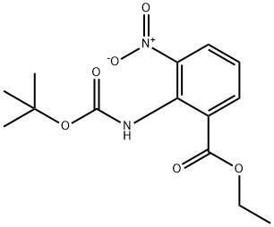 2-[1.1-dimethyl ethyl ethoxy carbonyl] amino-3-nitro acidum benzoicum ethyl niensis