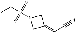 2-(1-(Ethylsulfonyl)azetidin-3-ylidene)acetonitrile
