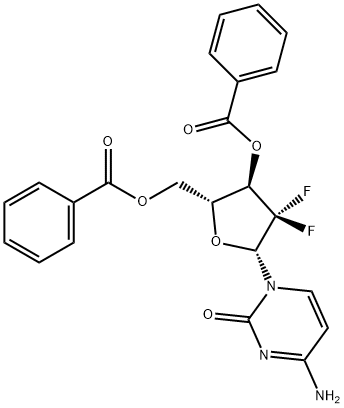 2', 2'-Difluoro-2'-deoxycytidine-3',5'-dibenzoate