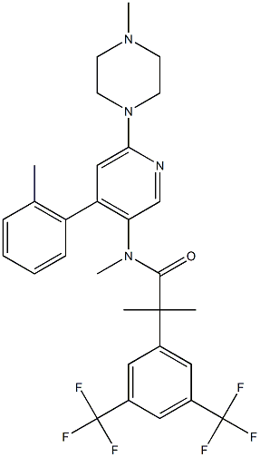 2-[3,5-bis(trifluoromethyl)phenyl]-N,2-dimethyl-N.