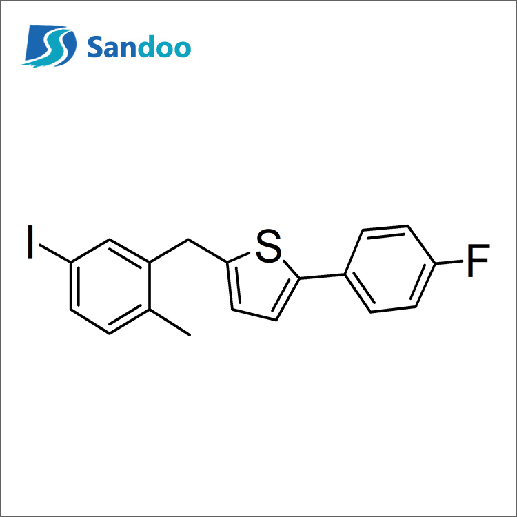 2-(4-Fluorophenyl) -5-[(5-Iodo-2-Methylphenyl)Methyl]Thiophene