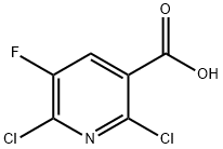 2,6-Dichloro-5-fluoronicotinicum acidum