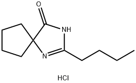 2-Butyl-4-spirocyclopentane-2-imidazolin-5-unum hydrochloridum