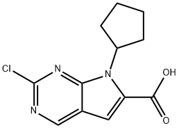 2-chloro-7-cyclopentyl-7H-pyrrolo[2,3-d] pyriMidine-6-acidi carboxylici