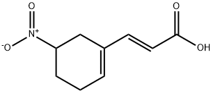 Acidum 2-propenoicum, 3-(5-nitro-1-cyclohexen-1-yl)-, (2E)