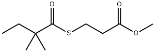 3-[(2,2-Dimethyl-1-oxobutyl)thio] acidum propanoicum yl niensis