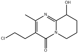 3-(2-Chloroethyl)-6,7,8,9-tetrahydro-9-hydroxy-2-methyl-4H-pyrido[1,2-a]pyrimidin-4-unus