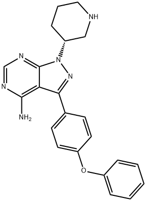 3-(4-phenoxy-phenyl) -1-piperidin-3-yl-1H-pyrazolo[3,4-d] pyriMidin-4-ylaMine