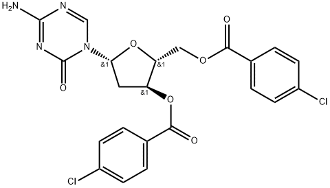 3', 5'-di-o-p-chlorobenzoyl-2-deoxy-5-azacytosinum