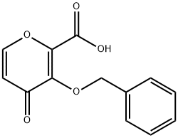 3-(Benzyloxy) -4-oxo-4h-pyran-2-acidi carboxylici