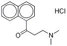 3-(DIMETHYLAMINO) -1-(NAPHTHALEN-1-YL) PROPAN-1-ONE HYDROCHLORIDE