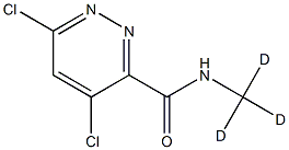 3-Pyridanzinecarboxamide, 4,6-dichloro-N-(methyl-d3)