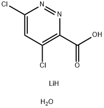 Acidum pyridazinecarboxylicum,4,6-dichloro-, sal lithium, hydratum (1:1:1).