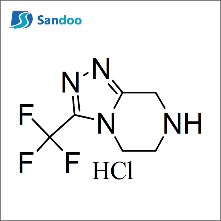 3-(Trifluoromethyl)-5,6,7,8-Tetrahydro-[1,2,4]Triazolo[4,3-Î±]Pyrazinum Hydrochloridum