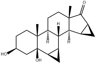 3b,5-dihydroxy-6b,7b:15b,16b-dimethylene-5b-androstan-17-unus.