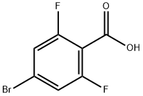 4-Bromo-2,6-difluorobenzoicum acidum