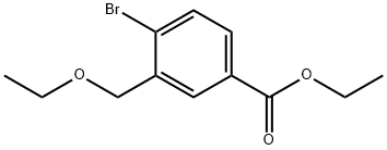 4-bromo-3-ethoxymethyl-benzoicum acidum ethyl ester
